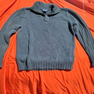 Charcoal Grey Ralph Lauren Polo Jean's Company  Cardigan